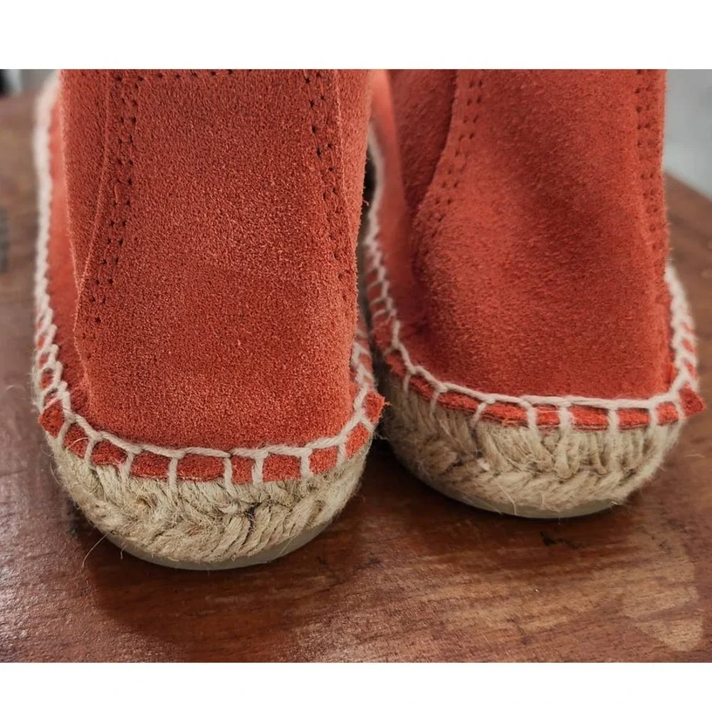Manebi Coral Sienna Suede Espadrilles EUC EU Sz 40 (US 9)